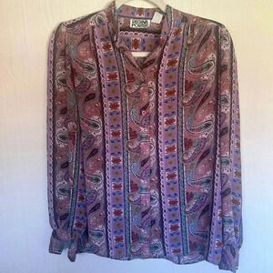 Regina Porter paisley blouse